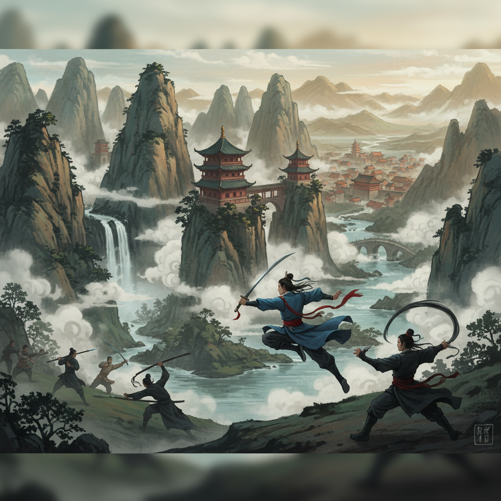 ** Unraveling the Legends of Jianghu: The Cultural Allure of Wuxia Heroes