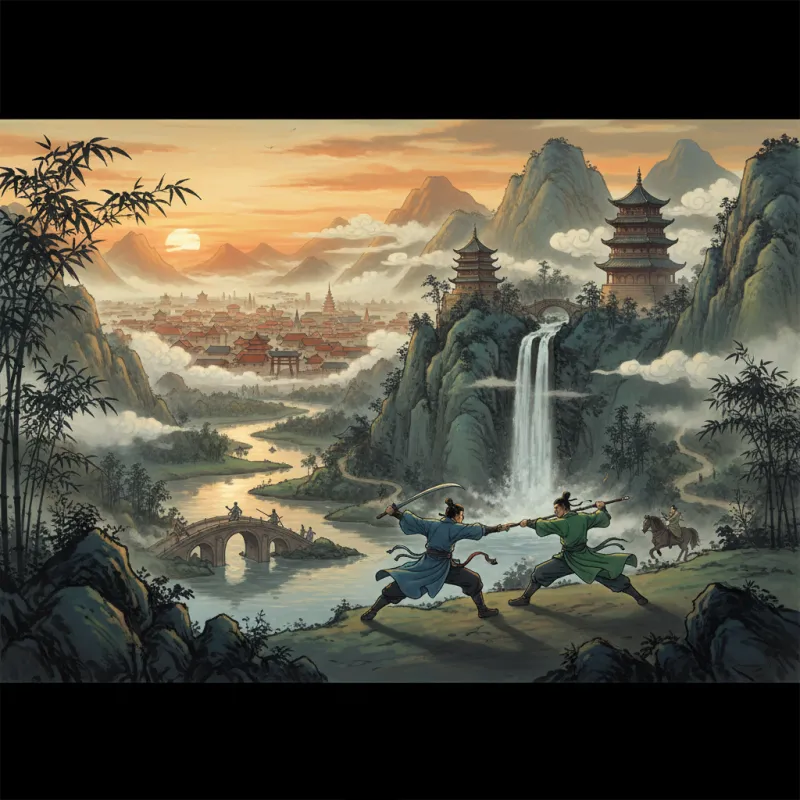 The Allure of Wuxia: Exploring Chinese Martial Arts Fiction and Jianghu Culture