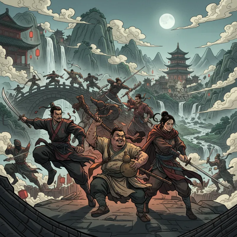 Anti-Heroes of Wuxia: The Rogues, Drunks, and Reluctant Champions