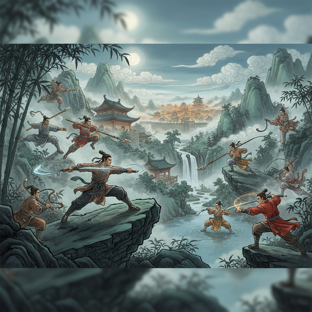 The Art of War: Exploring Weapons in Chinese Martial Arts (Wuxia) Fiction