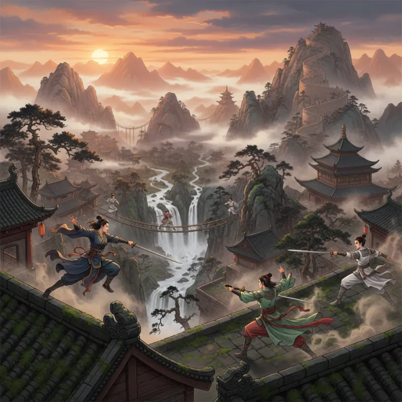 Female Martial Artists in Wuxia Fiction