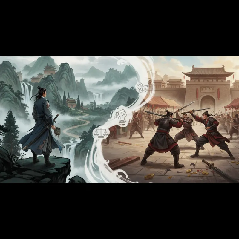 The Heroes of Wuxia: What Makes a Xia Different from a Fighter