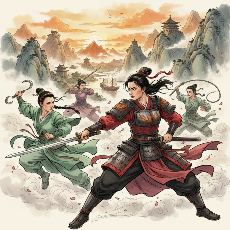 Hua Mulan and Beyond: Real Women Warriors of China