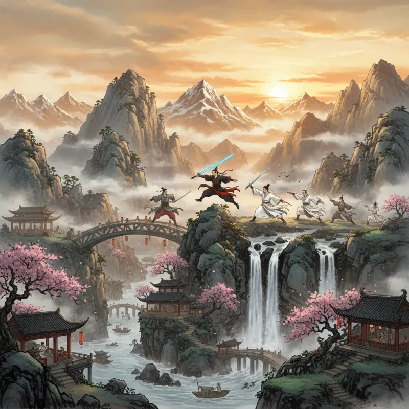 The Complete Guide to Jianghu Heroes in Wuxia Fiction