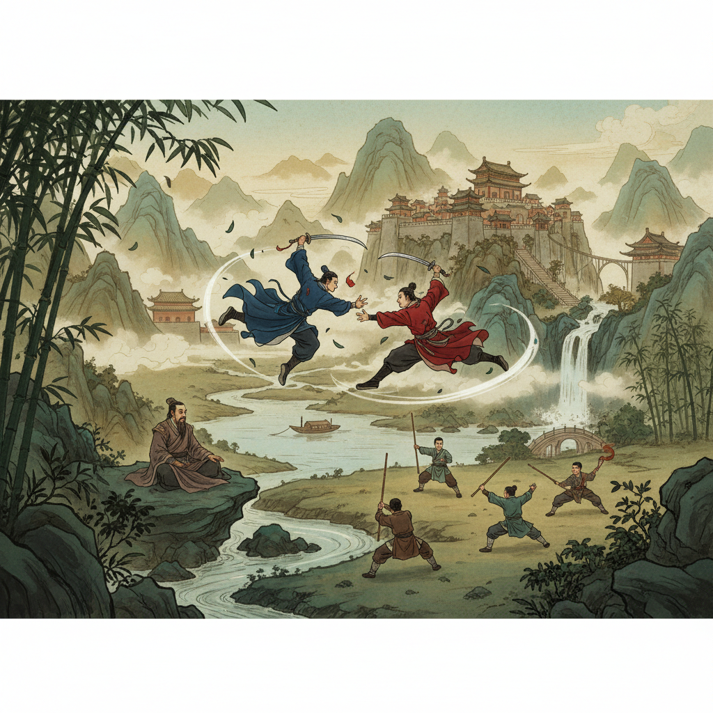 The Enigmatic World of Jianghu: A Deep Dive into Wuxia Fiction and Kung Fu Novels