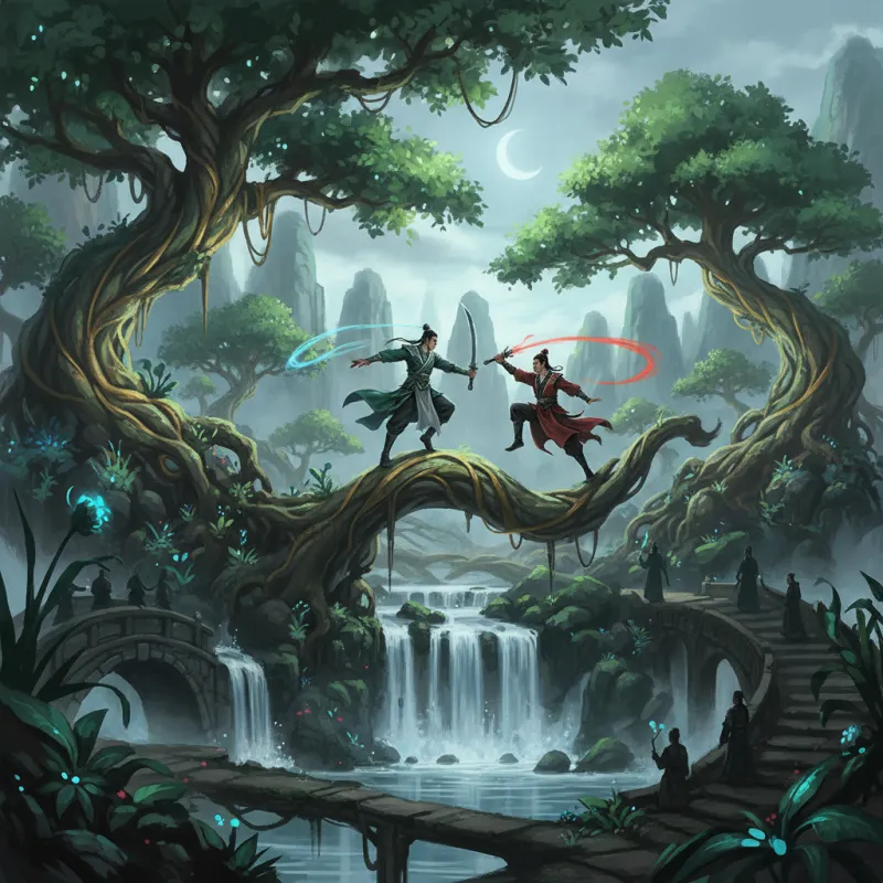 Magical Plants of the Shanhai Jing: Trees That Grant Immortality
