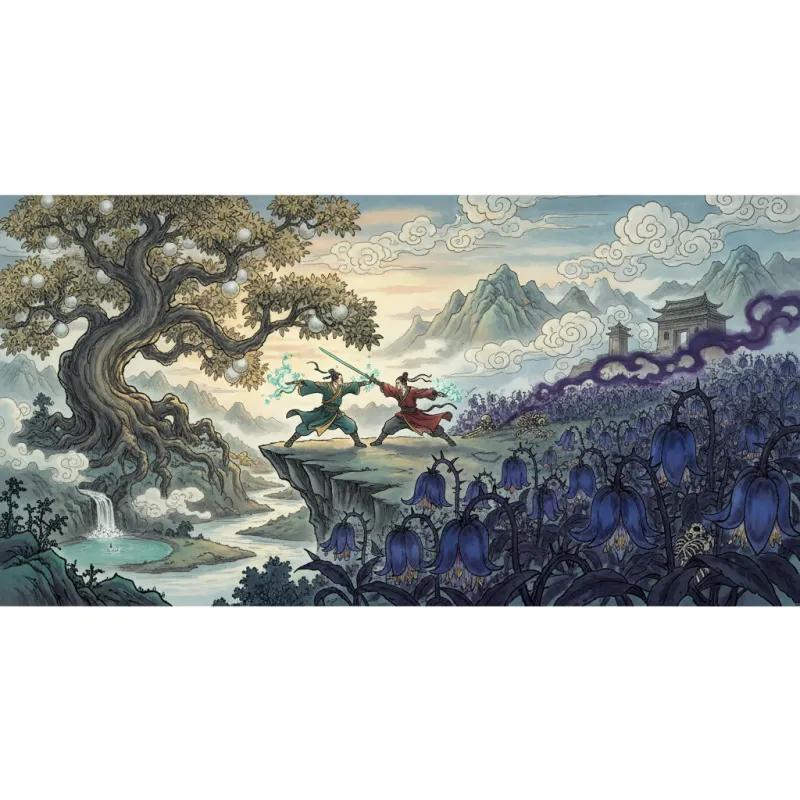 Mythical Plants of the Shanhaijing: Trees That Grant Immortality and Flowers That Kill