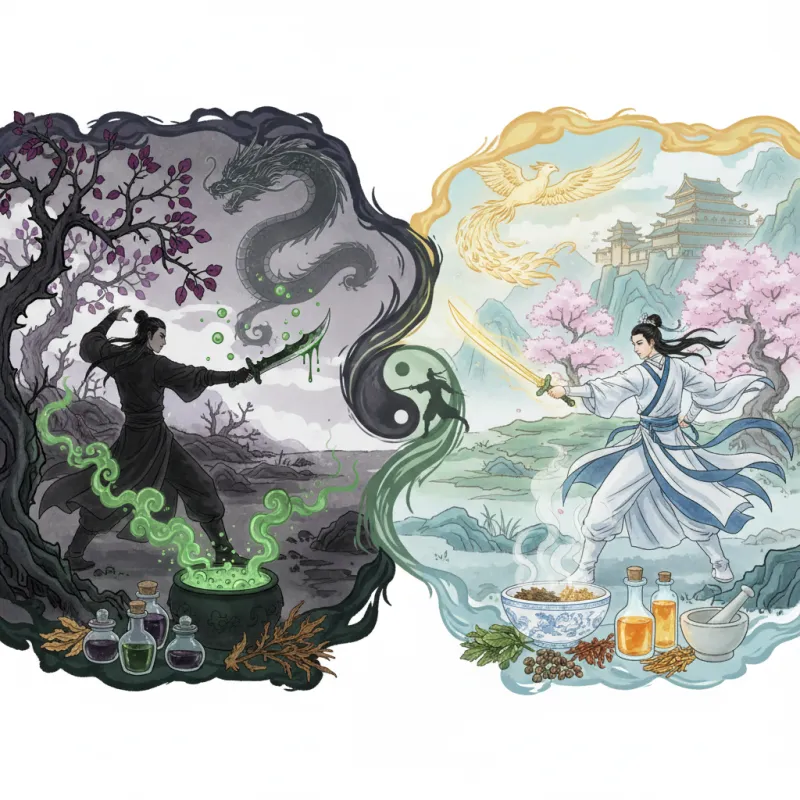 Poison and Medicine in Wuxia: Two Sides of the Same Coin