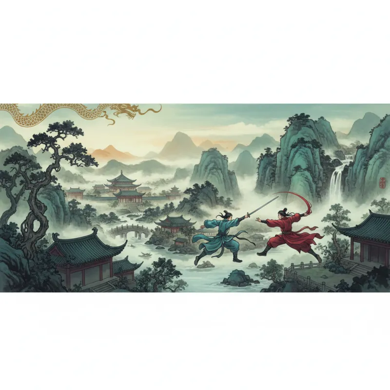 Qinggong: The Art of Lightness in Wuxia Fiction