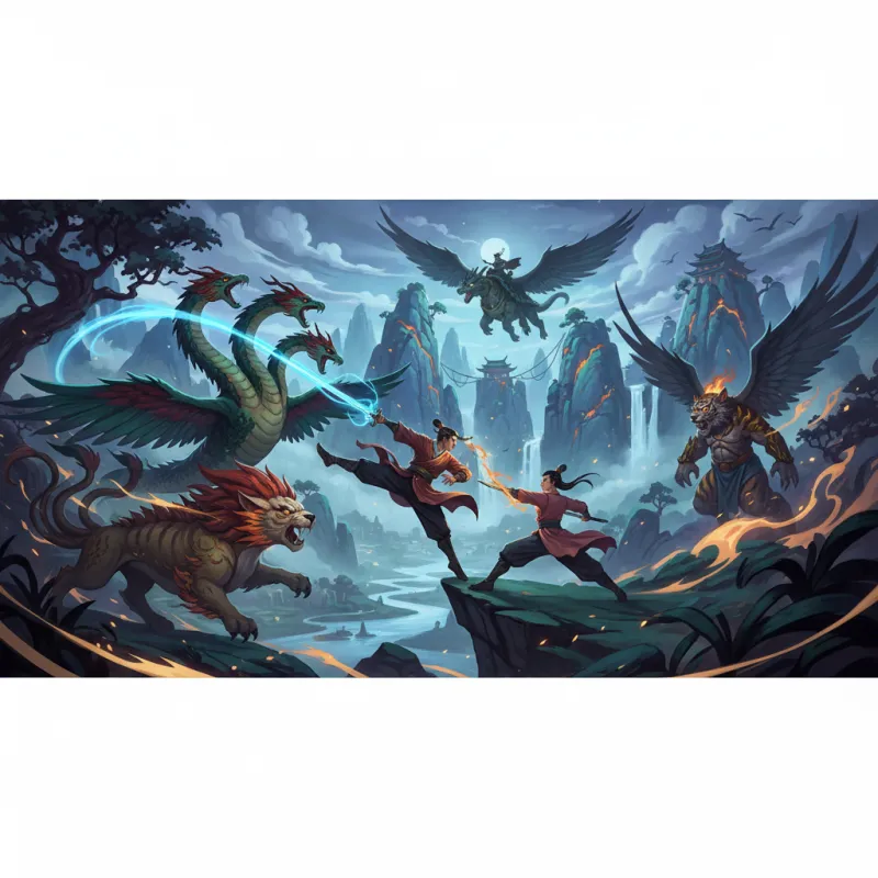 Shanhai Jing Creatures in Modern Video Games
