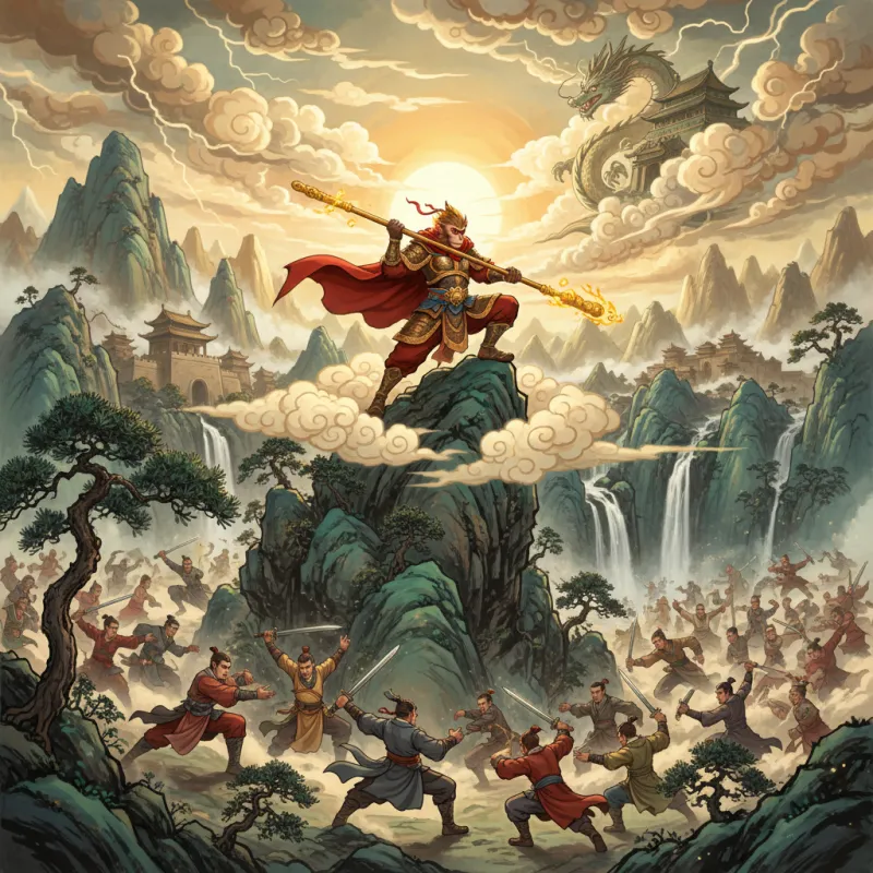 Sun Wukong: The Great Sage Who Challenged Heaven