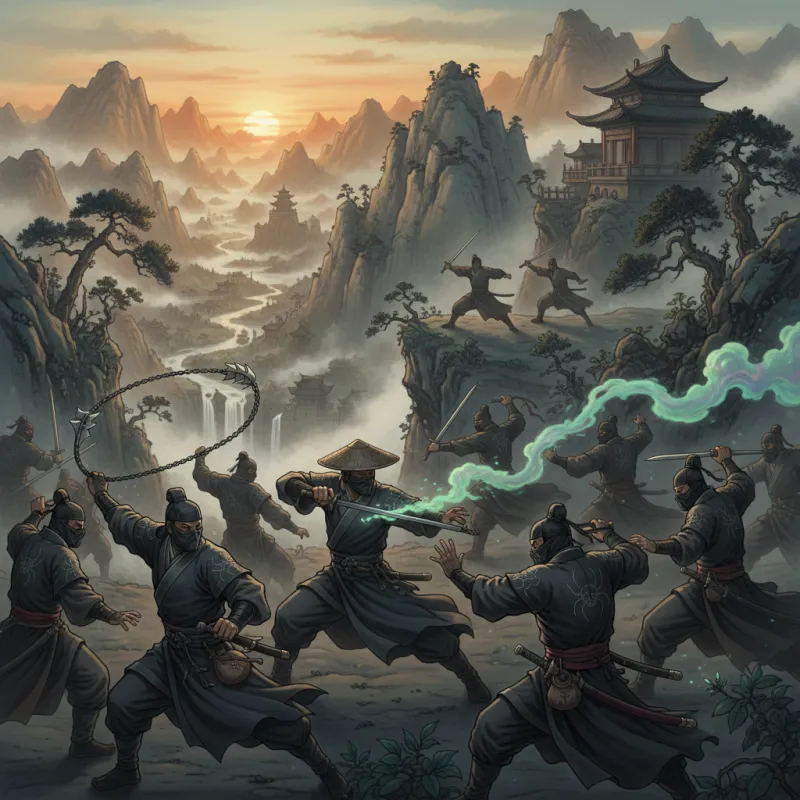 The Tang Clan: Masters of Hidden Weapons and Poison