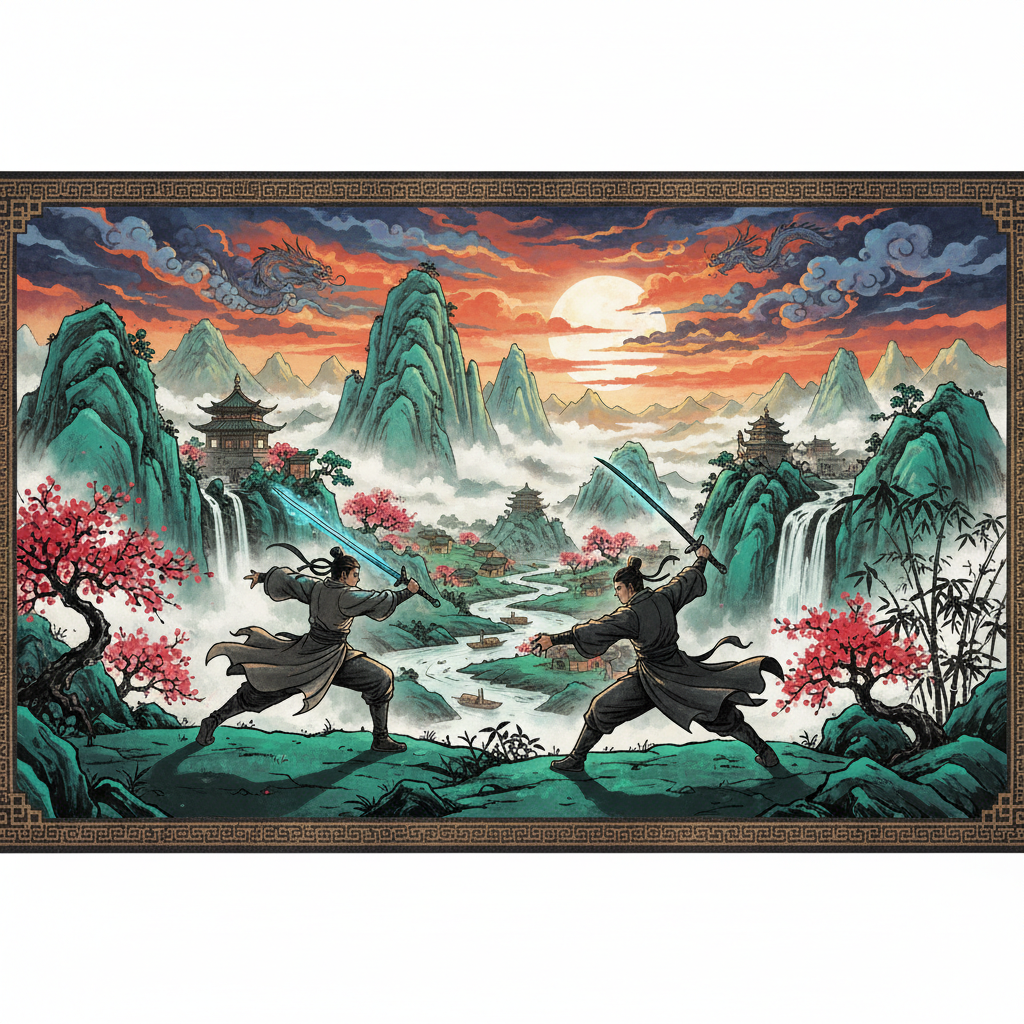 Unveiling Jianghu: The Rich Tapestry of Wuxia and Kung Fu Novels