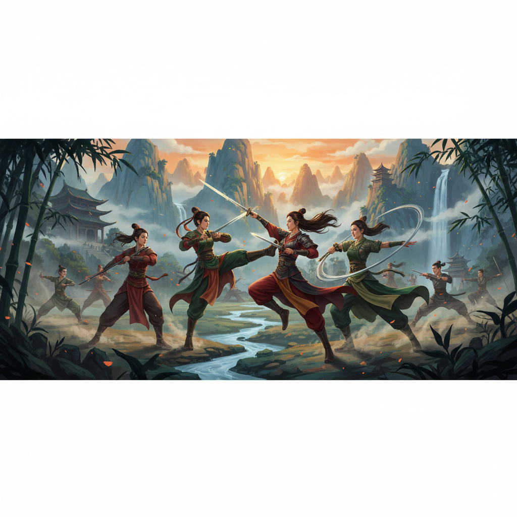 Women Warriors in Chinese Martial Arts Fiction: Empowering Jianghu Heroines