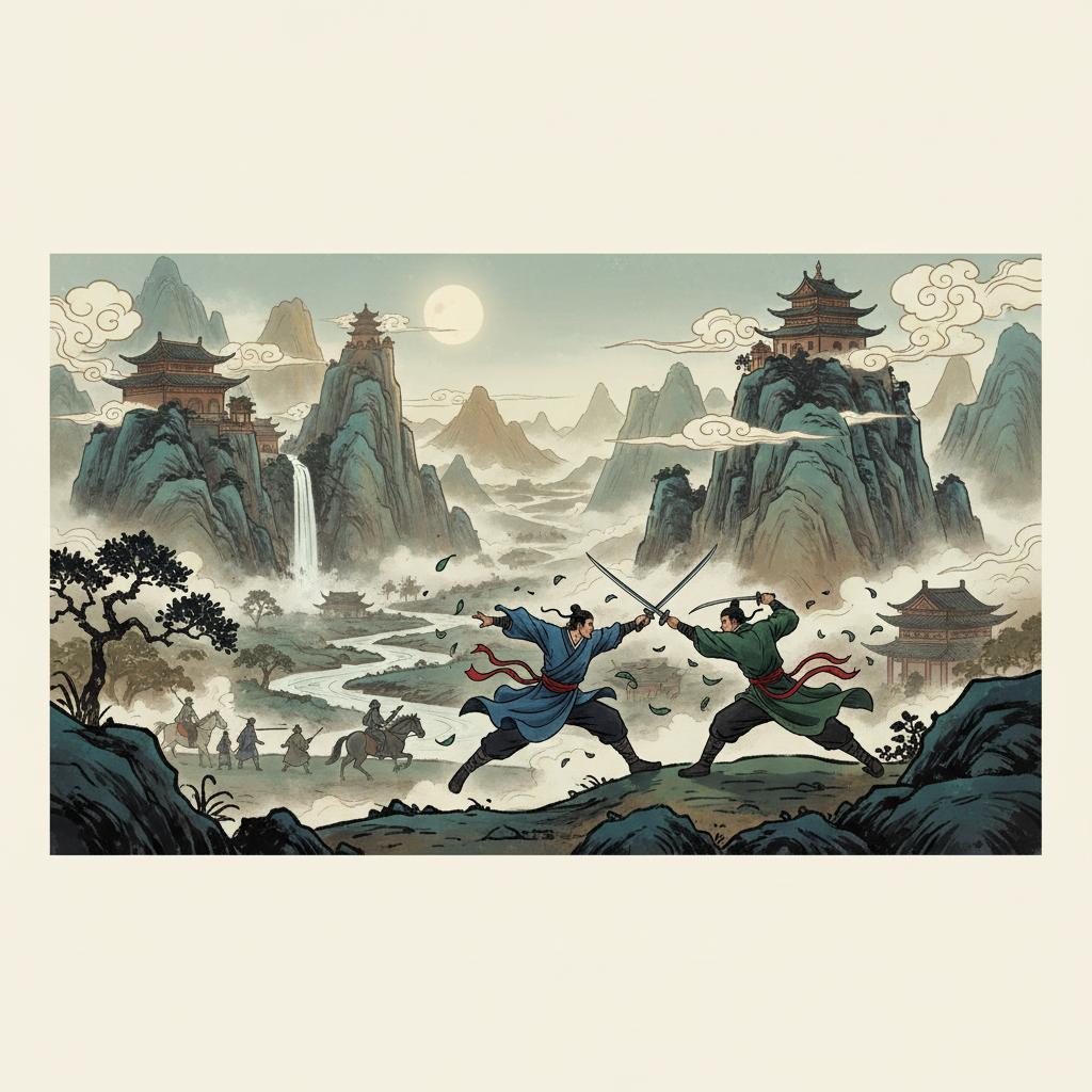 The World of Wuxia: Exploring Chinese Martial Arts Fiction and Jianghu Culture