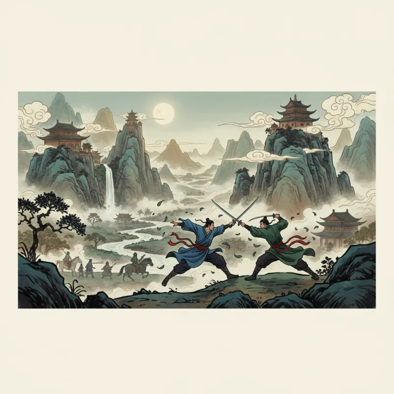 The World of Wuxia: Exploring Chinese Martial Arts Fiction and Jianghu Culture