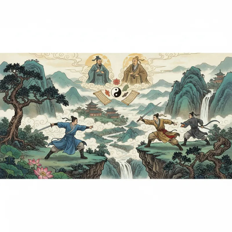 Confucianism and Daoism in Wuxia: The Philosophical Heart of Martial Fiction