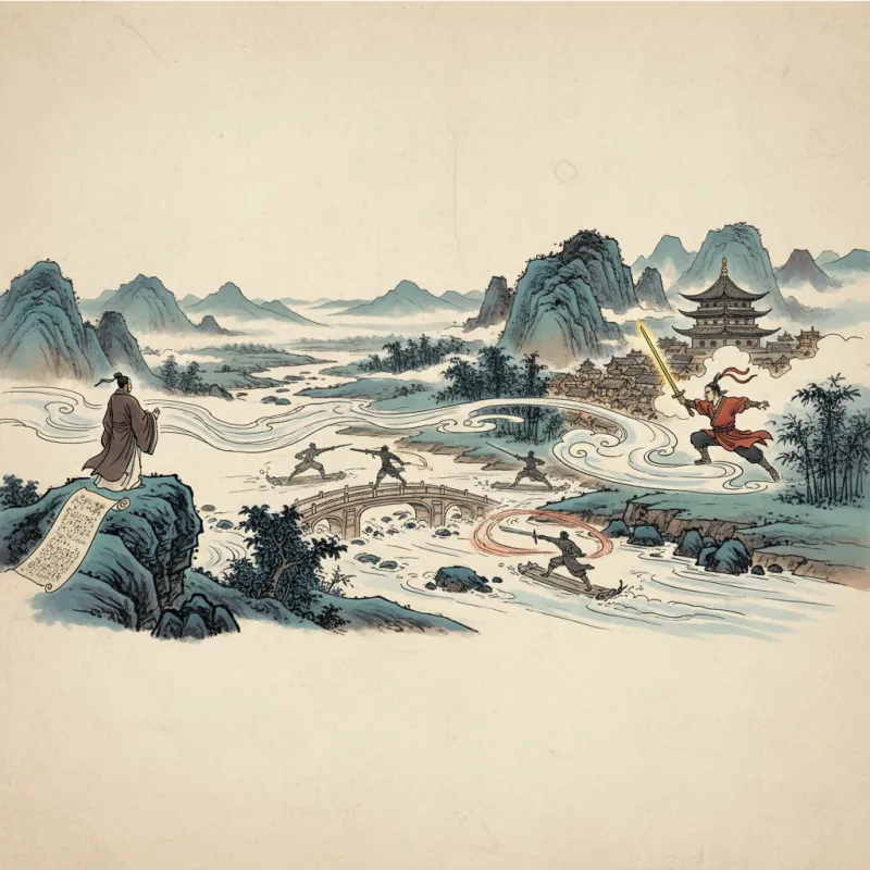 The Origins of Wuxia: From Sima Qian to Jin Yong